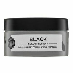 Maria Nila Colour Refresh vyživujúca maska ​​s farebnými pigmentmi pre oživenie čiernej farby vlasov Black 100 ml vyobraziť