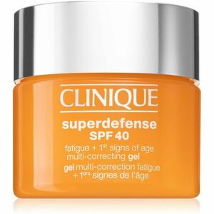 Clinique Superdefense™ SPF 40 Fatigue + 1st Signs of Age Multi Correcting Gel hydratačný gel proti prvým známkam starnutia pleti SPF 40 50 ml vyobraziť