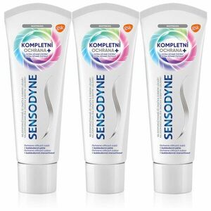 Sensodyne Complete Protection Whitening bieliaca zubná pasta 3x75 ml vyobraziť