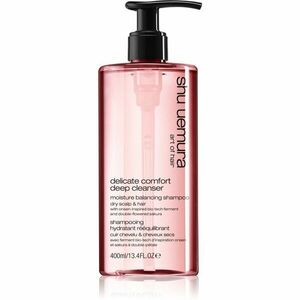 Shu Uemura Deep Cleanser Delicate Comfort hydratačný šampón pre suché vlasy 400 ml vyobraziť