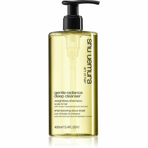 Shu Uemura Deep Cleanser Gentle Radiance jemný čistiaci šampón pre zdravé a krásne vlasy 400 ml vyobraziť