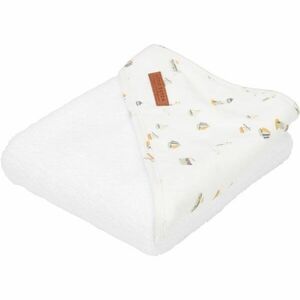 Little Dutch Hooded Towel Sailors Bay osuška s kapucňou White 75x75 cm vyobraziť