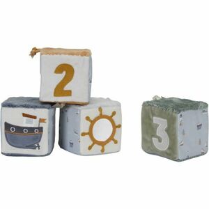 Little Dutch Set of Soft Cubes Sailors Bay plyšové kocky 4 ks vyobraziť