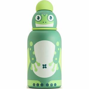 Waterdrop Steel Toddler fľaša na vodu z nehrdzavejúcej ocele pre deti Freddy Frog 400 ml vyobraziť