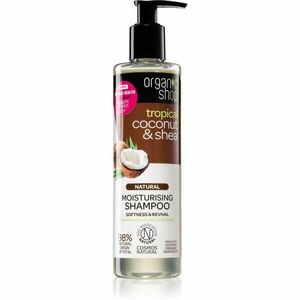 Organic Shop Natural Coconut & Shea hydratačný šampón pre suché a poškodené vlasy 280 ml vyobraziť
