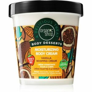 Organic Shop Body Desserts Vanilla hydratačný telový krém 450 ml vyobraziť