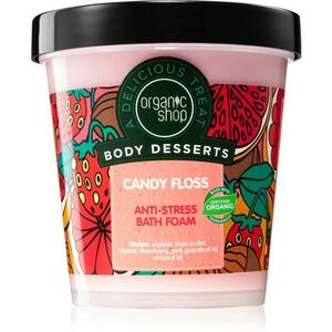 Organic Shop Body Desserts Candy Floss antistresová pena do kúpeľa 450 ml vyobraziť