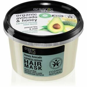 Organic Shop Avocado & Olive regeneračná maska na vlasy 250 ml vyobraziť