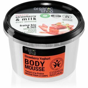 Organic Shop Strawberry & Milk telová pena 250 ml vyobraziť