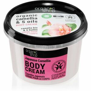 Organic Shop Organic Camellia & 5 Oils ošetrujúci telový krém 250 ml vyobraziť