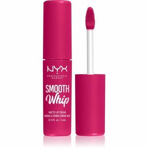 NYX Professional Makeup Smooth Whip Matte Lip Cream zamatový rúž s vyhladzujúcim efektom odtieň 09 Bday Frosting 4 ml vyobraziť