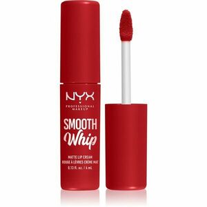 NYX Professional Makeup Smooth Whip Matte Lip Cream zamatový rúž s vyhladzujúcim efektom odtieň 14 Velvet Robe 4 ml vyobraziť