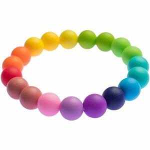 Biberschatz Bite bracelet Regenbogen koráliky na hryzenie 1 ks vyobraziť