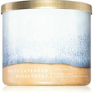 Bath & Body Works White Lavender Eucalyptus vonná sviečka 411 g vyobraziť
