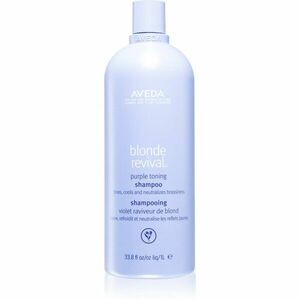 Aveda Blonde Revival™ Purple Toning Shampoo fialový tónovací šampón pre zosvetlené alebo melírované vlasy 1000 ml vyobraziť