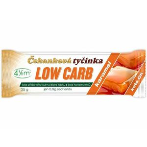 4SLIM Čakanková tyčinka Low Carb karamel 35 g vyobraziť
