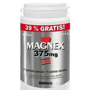 Vitabalans MAGNEX 375 mg + B6 vyobraziť