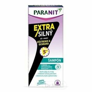 Paranit Extra Silný šampón + hrebeň vyobraziť