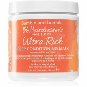 Bumble and bumble Hairdresser's Invisible Oil Ultra Rich Deep Mask vyživujúca maska pre suché vlasy 200 ml vyobraziť