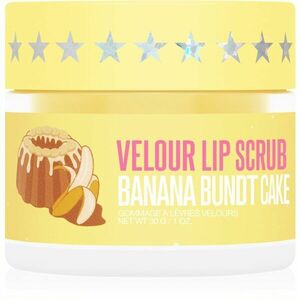 Jeffree Star Cosmetics Banana Fetish Velour Lip Scrub cukrový peeling na pery Banana Bundt Cake 30 g vyobraziť