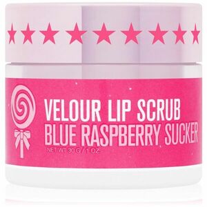 Jeffree Star Cosmetics Velour Lip Scrub cukrový peeling na pery Blue Raspberry Sucker 30 g vyobraziť