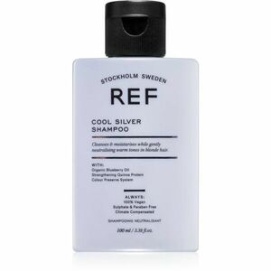 REF Cool Silver Shampoo strieborný šampón neutralizujúci žlté tóny 100 ml vyobraziť