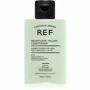 REF Weightless Volume Conditioner kondicionér pre jemné vlasy bez objemu pre objem od korienkov 100 ml vyobraziť