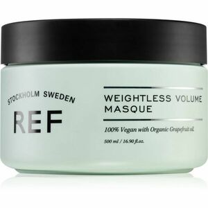 REF Weightless Volume Masque hĺbkovo hydratačná maska na lesk a hebkosť vlasov 500 ml vyobraziť