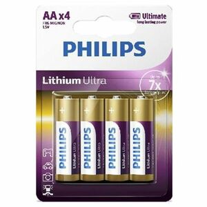 PHILIPS FR6LB4A/10 tužkové batérie 4 kusy vyobraziť