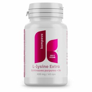 KOMPAVA L-Lysine extra 400 mg 60 kapsúl vyobraziť