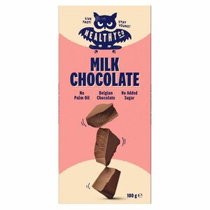 HEALTHYCO Mliečna čokoláda 100 g vyobraziť