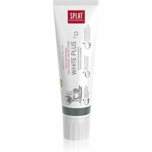 Splat Professional White Plus bioaktívna zubná pasta pre šetrné bielenie a ochranu zubnej skloviny 100 ml vyobraziť
