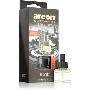 Areon Car Black Edition Silver vôňa do auta náhradná náplň 8 ml vyobraziť