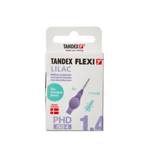 Tandex Flexi mezizubné kefky lila 1, 4 mm, 6 ks vyobraziť