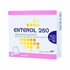 ENTEROL 250 mg prášok na perorálnu suspenziu plu por 10 vrecúšok vyobraziť