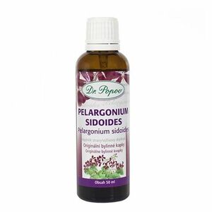 DR. POPOV Pelargonium sidoides bylinné kvapky 50 ml vyobraziť