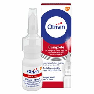 OTRIVIN Complete nosová roztoková aerodisperzia 10 ml vyobraziť