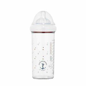 LE BIBERON FRANCAIS Dojčenská fľaša MARINE NATIONALE, 360 ml, 6+m vyobraziť