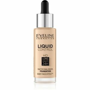 Eveline Cosmetics Liquid Control tekutý make-up s pipetou odtieň 015 Light Vanilla 32 ml vyobraziť