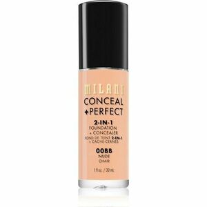 Milani Conceal + Perfect 2-in-1 Foundation And Concealer make-up 00BB Nude 30 ml vyobraziť