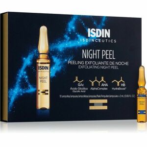 ISDIN Isdinceutics Night Peel exfoliačné peelingové sérum v ampulkách 10x2 ml vyobraziť