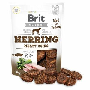 BRIT Jerky Herring Meaty Coins maškrty pre psov 80 g vyobraziť