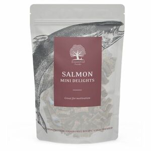 ESSENTIAL Mini Delights Salmon maškrta pre psov 100 g vyobraziť