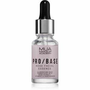 MUA Makeup Academy PRO/BASE Rose rozjasňujúca podkladová báza pod make-up s výťažkom zo šípovej ruže 15 ml vyobraziť
