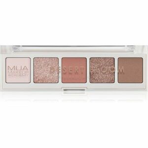 MUA Makeup Academy Professional 5 Shade Palette paletka očných tieňov odtieň Desert Bloom 3, 8 g vyobraziť