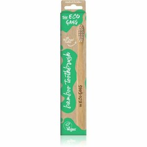 The Eco Gang Bamboo Toothbrush medium zubná kefka medium 1 ks 1 ks vyobraziť