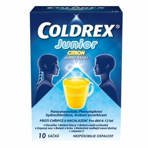 Coldrex Junior Citrón plo.por.1 x 10 vreciek vyobraziť