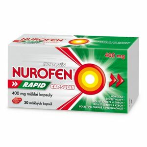 Nurofen Rapid 400 mg Capsules cps.mol.30 x 400 mg vyobraziť