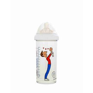 LE BIBERON FRANCAIS Dojčenská fľaša PAPA BEBÉ, 360 ml, 6+m vyobraziť