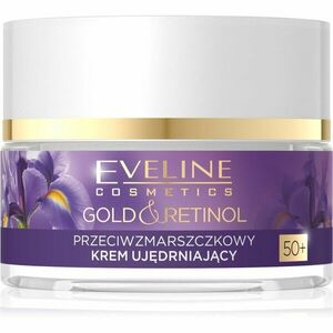 Eveline Cosmetics Gold & Retinol spevňujúci krém proti vráskam 50+ 50 ml vyobraziť